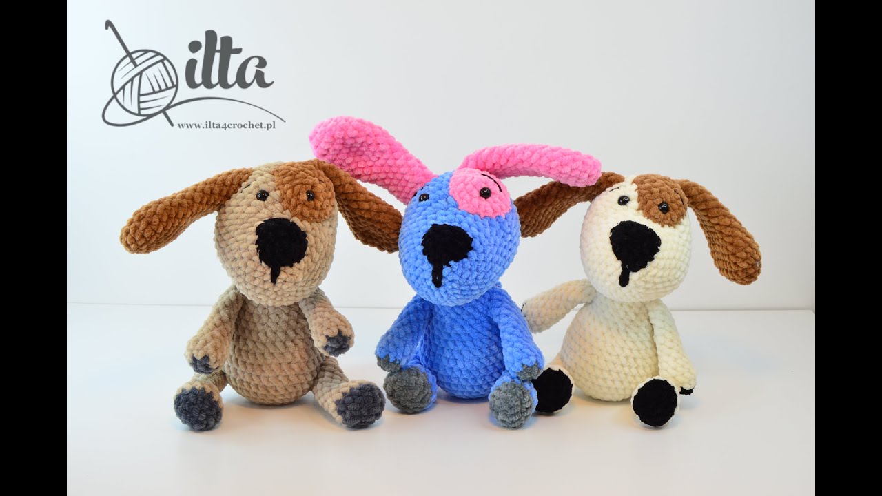 Jak zrobić szydełkiem pieska - ilta4crochet