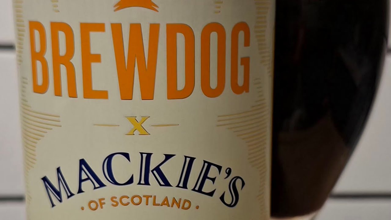 Brewdog Mackies Two Scoops Honeycomb Ice Cream Stout 7% SCOTLAND 🏴󠁧󠁢󠁳󠁣󠁴󠁿