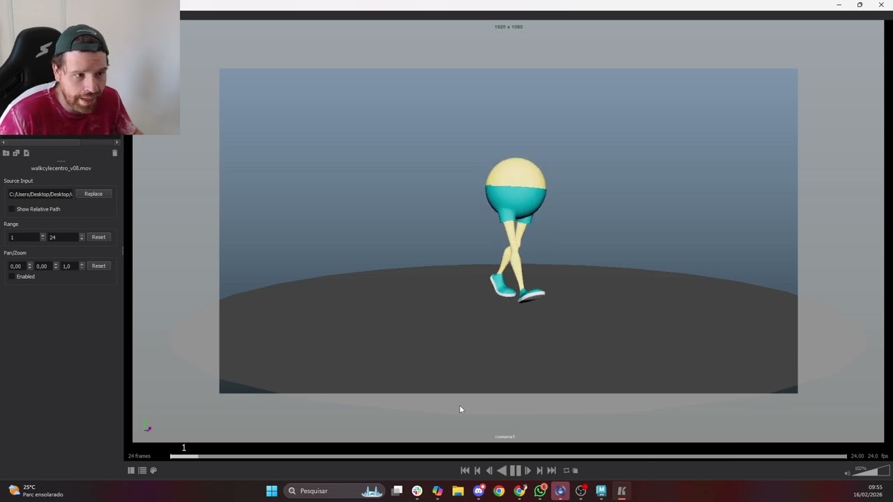 Aula 13 - Trabalhando no blocking + do walk cycle
