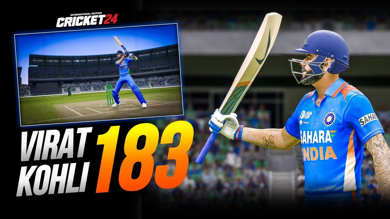 Virat Kohli&rsquo;s Iconic 183 vs Pakistan Recreated in Cricket 24 &ndash; EPIC Knock!