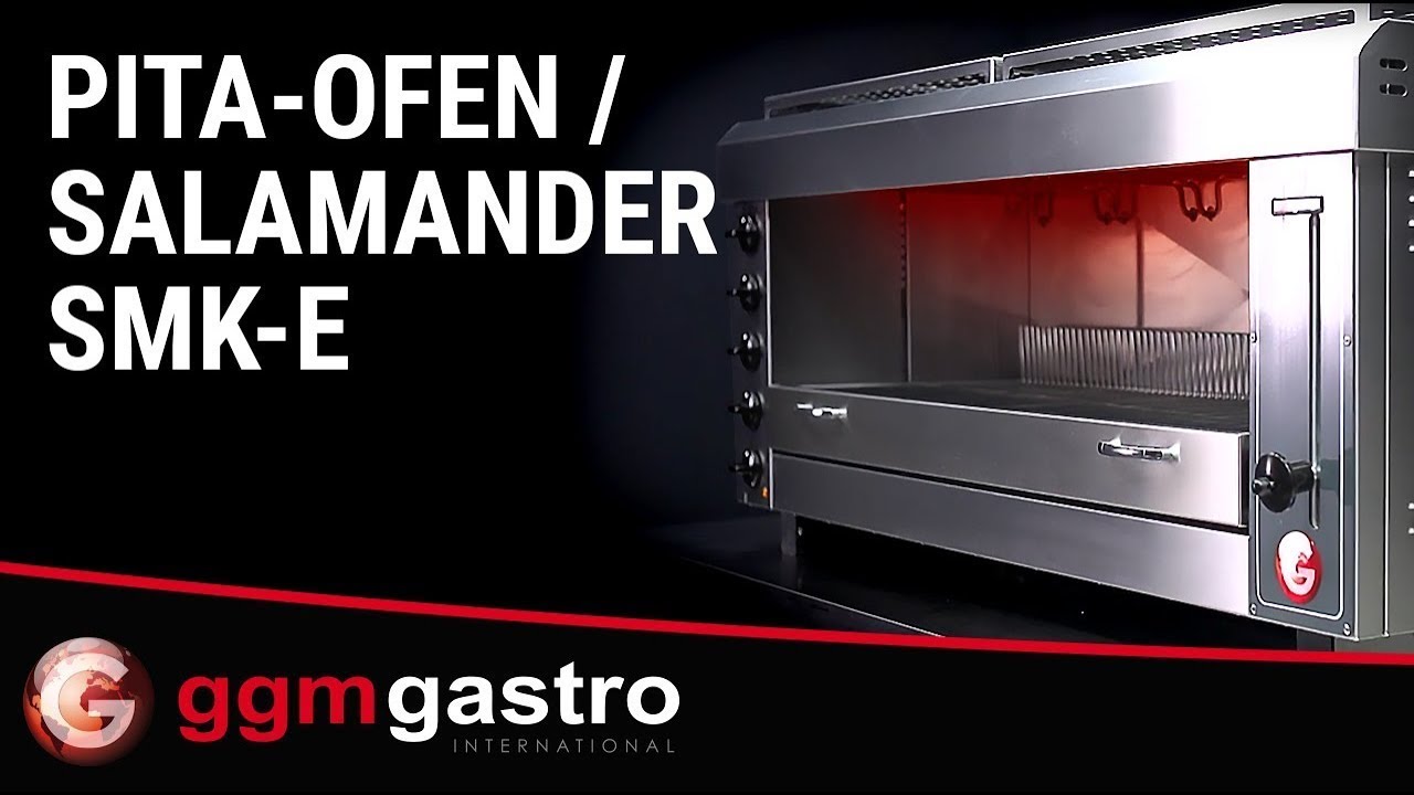 Elektro Pita Ofen/ Salamander PRO - 10 kW - 400 Volt - SMK5-E - GGM Gastro