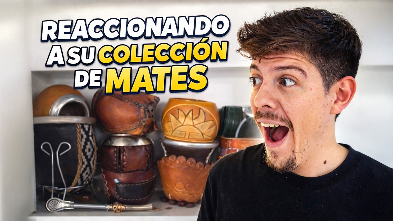 ¿Quién tiene la MEJOR COLECCIÓN de mates del canal? 🧉