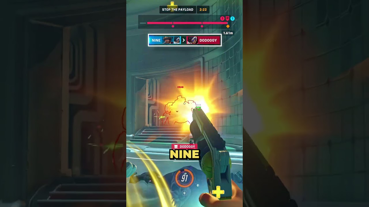 Headshots are overrated.CASSIDY Nerf revolver makes me happy.#ow #ow2 #overwatch #overwatch2