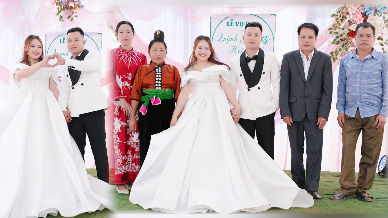 Đám Cưới Dân Tộc Thái Tây Bắc : Lễ Vu Quy - Quỳnh Anh & Hoàng Nông - Bản Phiêng Pẻn - Mùn Chung