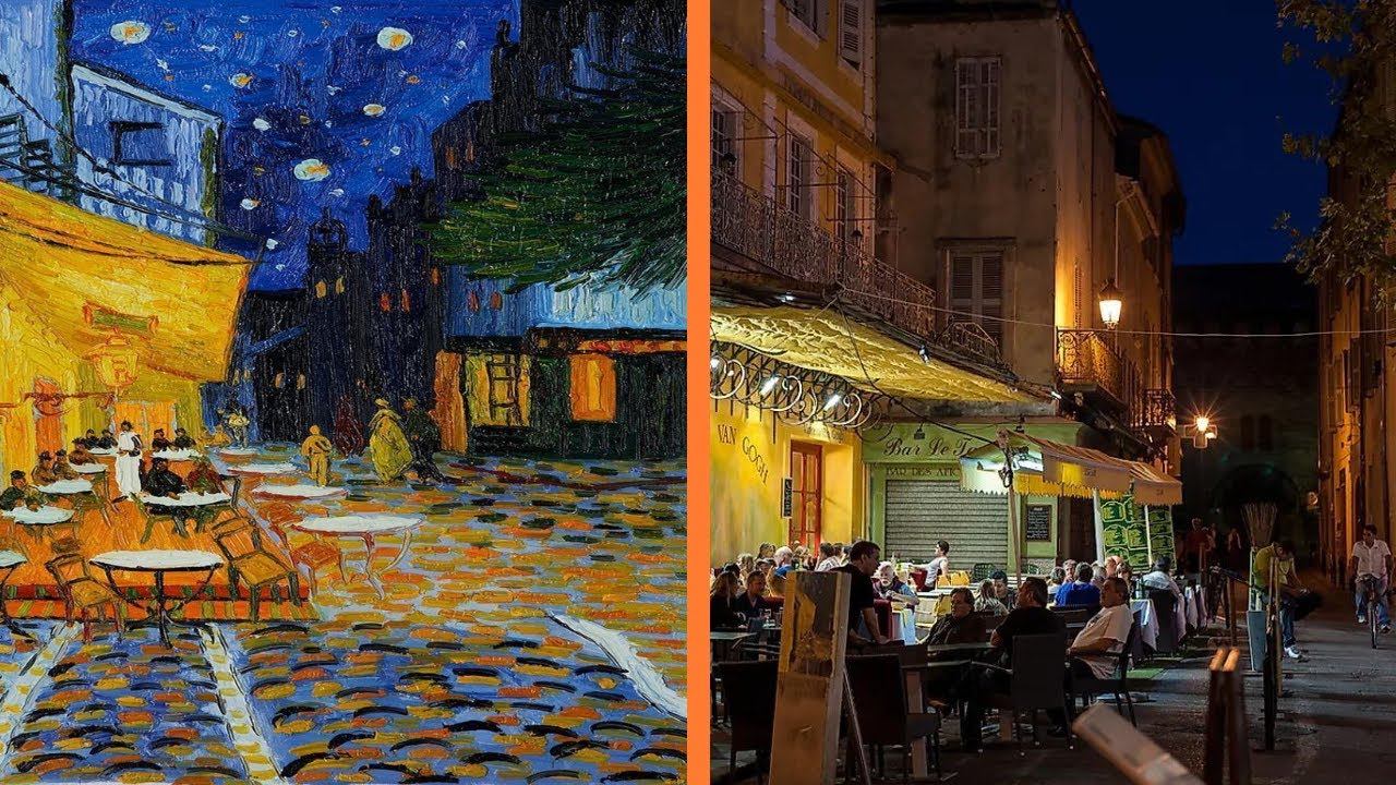 Vincent Van Gosh &ldquo;Cafe Terrace at Night&rdquo; Is Based On Real Location