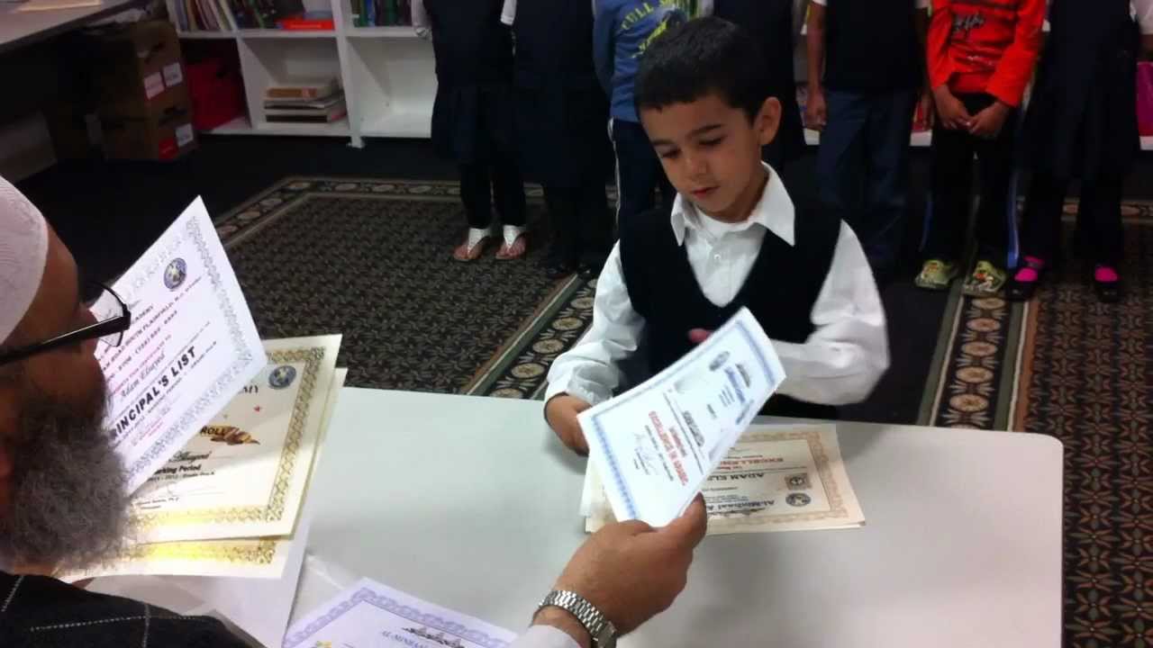 Al-Minhaal Academy Certificate Distribution: Video #1