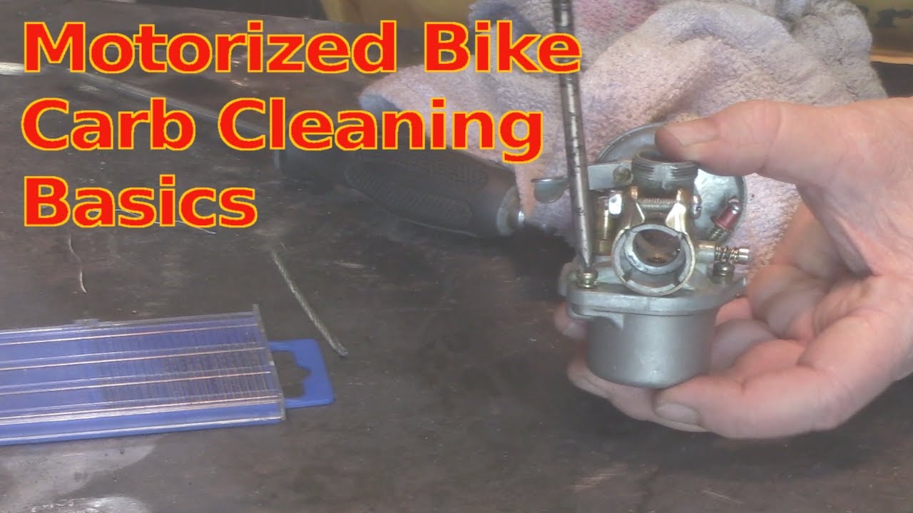 How To Clean A 2 Stroke Motorized Bicycle Carburetor