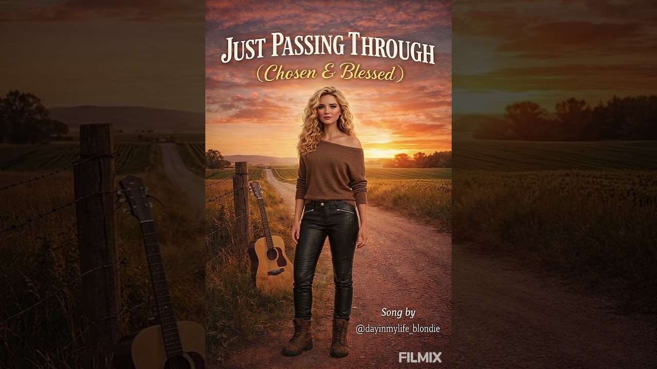 Just Passing Through- Christian Country #christianmusic  #countrygospel #gospelmusic #worship 