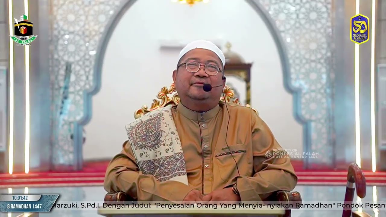 Hikmah Ramadhan dari Ustadz Ahmad Marzuki, S.Pd.I