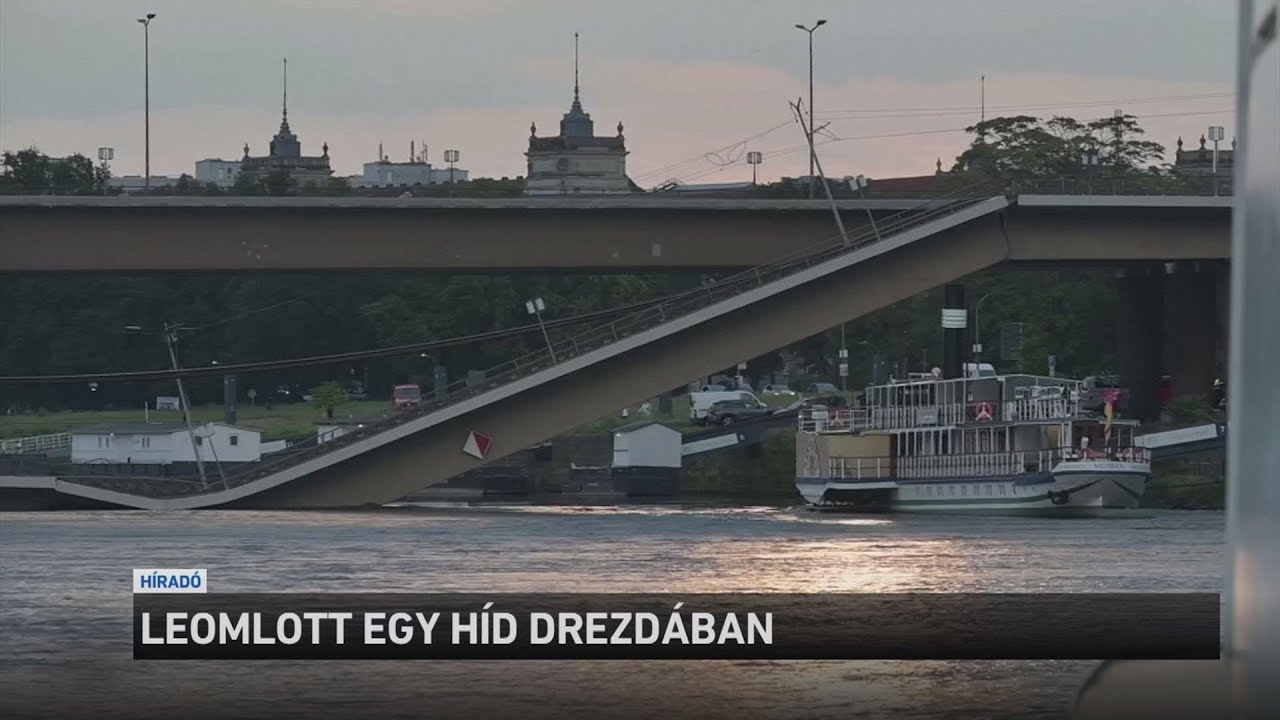Leomlott egy h&iacute;d Drezd&aacute;ban