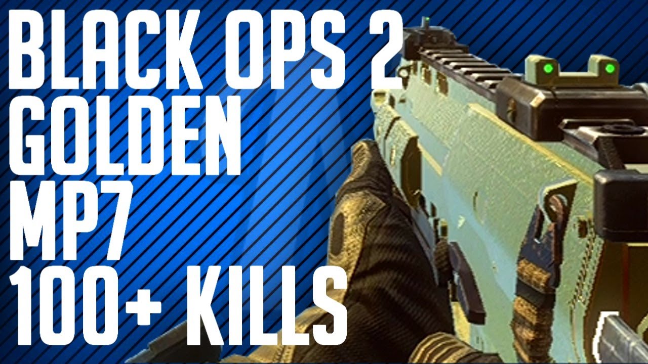 Black Ops 2: 105 Kill Domination on Raid w/ Gold MP7! (BO2 100+)