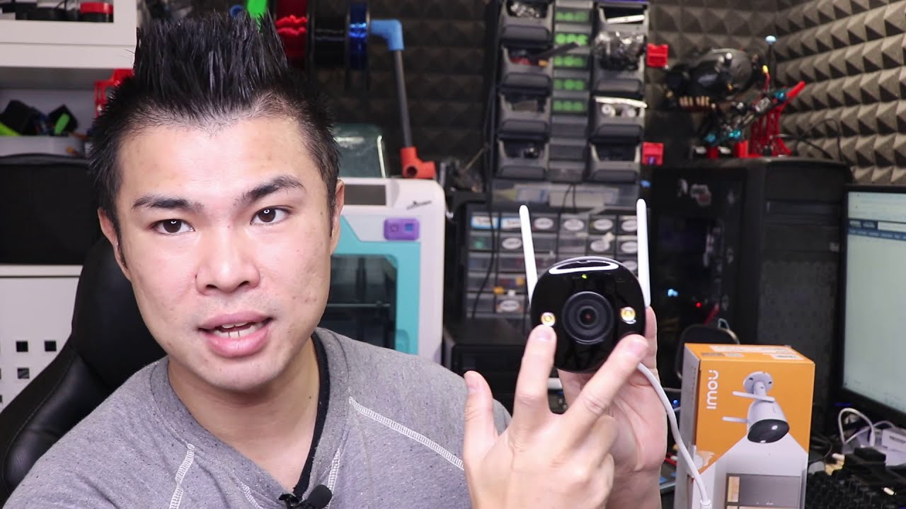 Imou Bullet 2E: Videocamera di sorveglianza per esterno Configurazione, APP e Prova