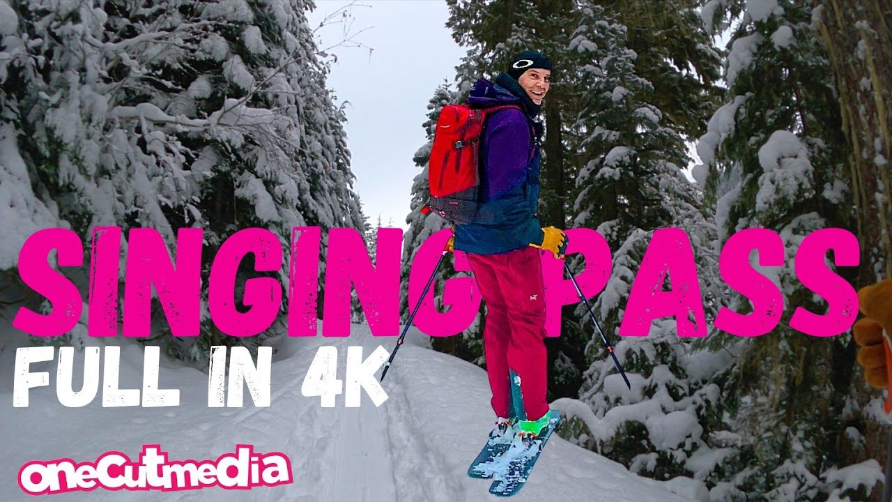 Singing Pass at Whistler in Full 4K   onecutmedia