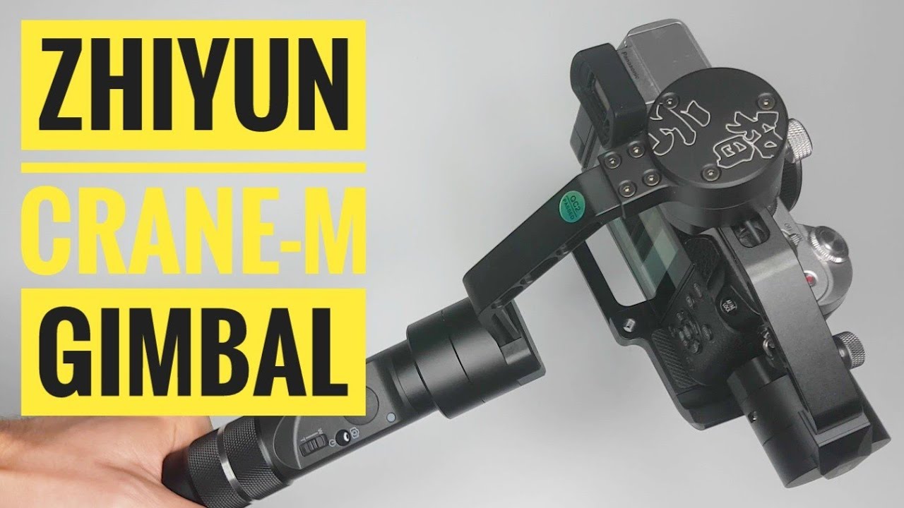 Zhiyun Gimbal Crane-M Steady cam Stabilizer for Action cams & smartphones