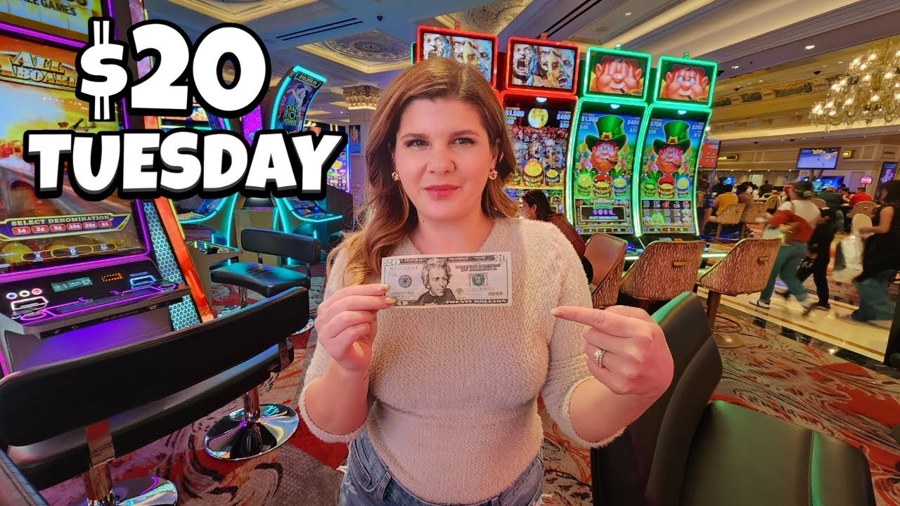 Надолго ли хватит 20 долларов в 10 игровых автоматах на Last Vegas Strip?!