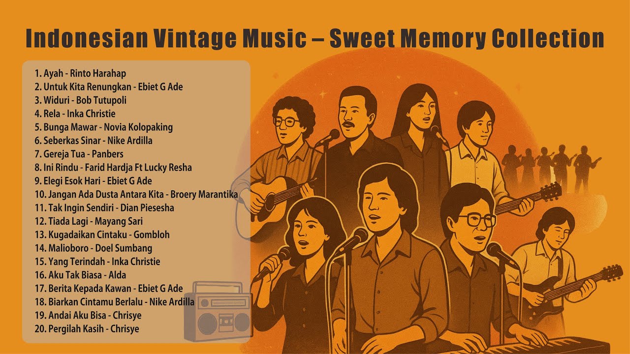 Indonesian Vintage Music &ndash; Sweet Memory Collection || Old Song Indonesia