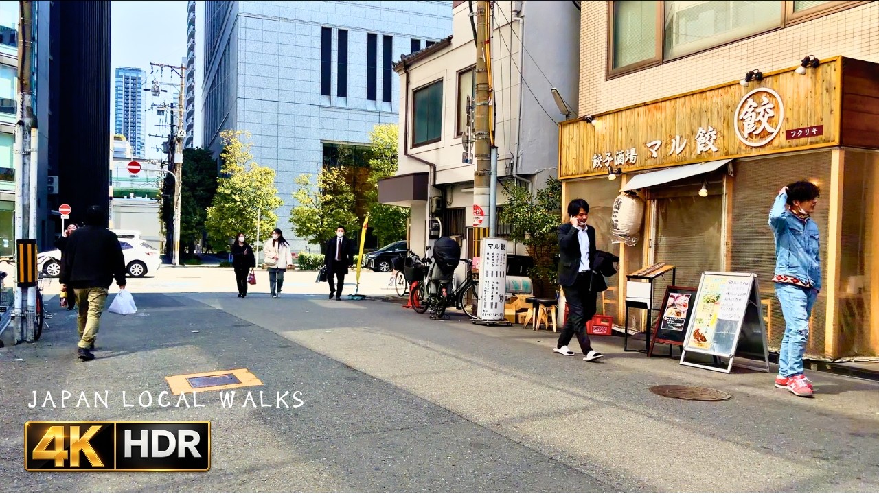 Late Morning Walk Around Aramoto Station, Osaka • Lunch Time in Japan • 4K HDR