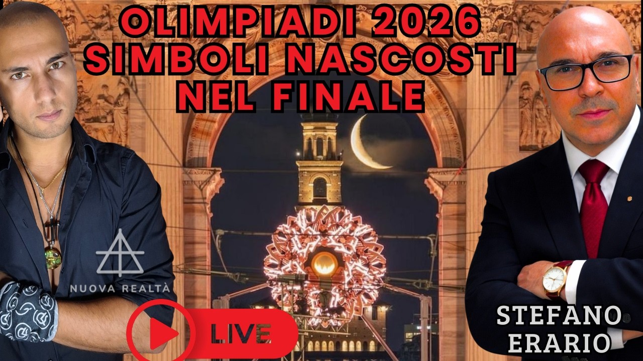 SIMBOLI NASCOSTI NEL FINALE DELLE OLIMPIADI 2026 Con Stefano Erario