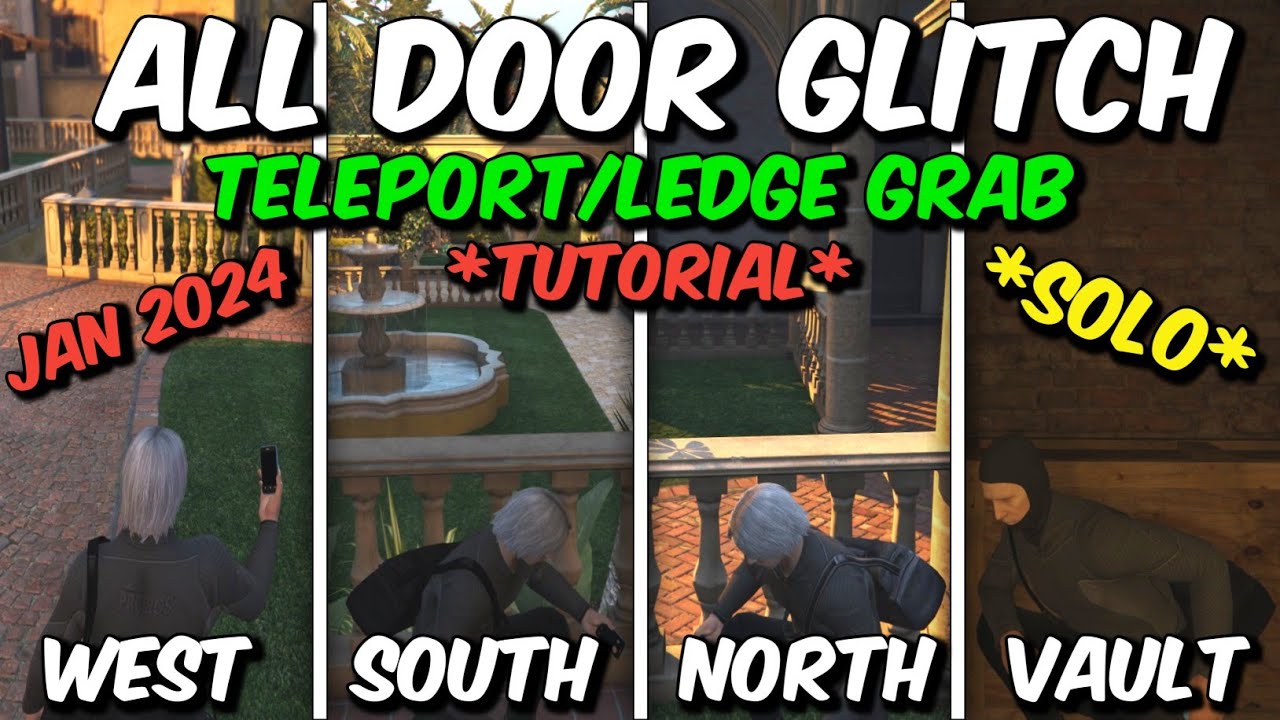 *TELEPORT GLITCH* All IN ONE Cayo Perico Door Glitch SOLO After NEW PATCH in JANUARY 2024|GTA Online