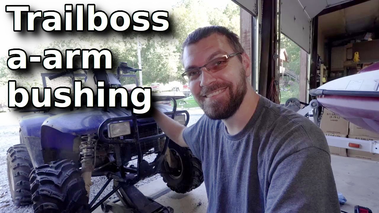 Polaris Trailboss 330 a-arm bushing replacement