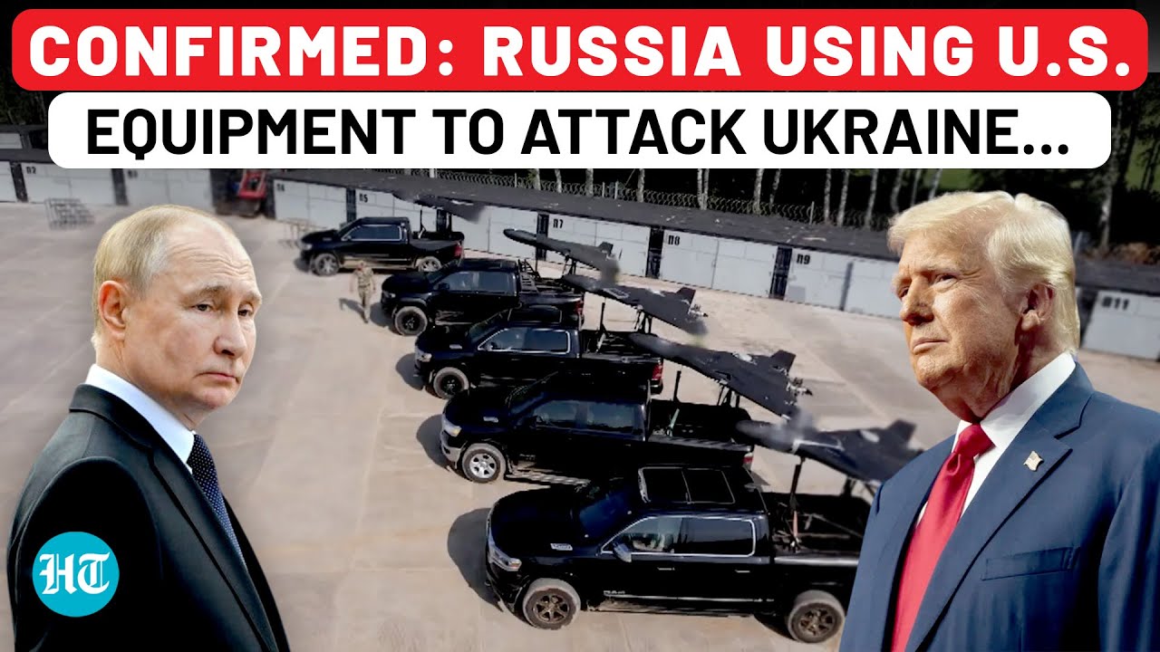 Russian Drone Force Using American Equipment To Burn Ukraine; Trump, Zelensky Stunned, Putin Smirks?