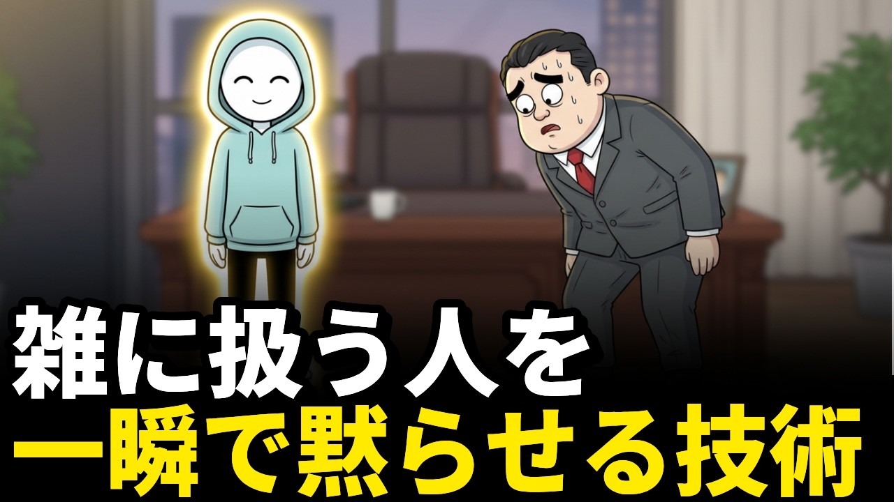 雑に扱ってくる人を一瞬で黙らせる「心理的逆転の技術」5選