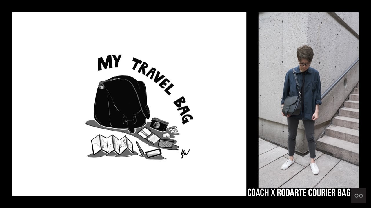 My Travel Bag: COACH x Rodarte Courier Bag