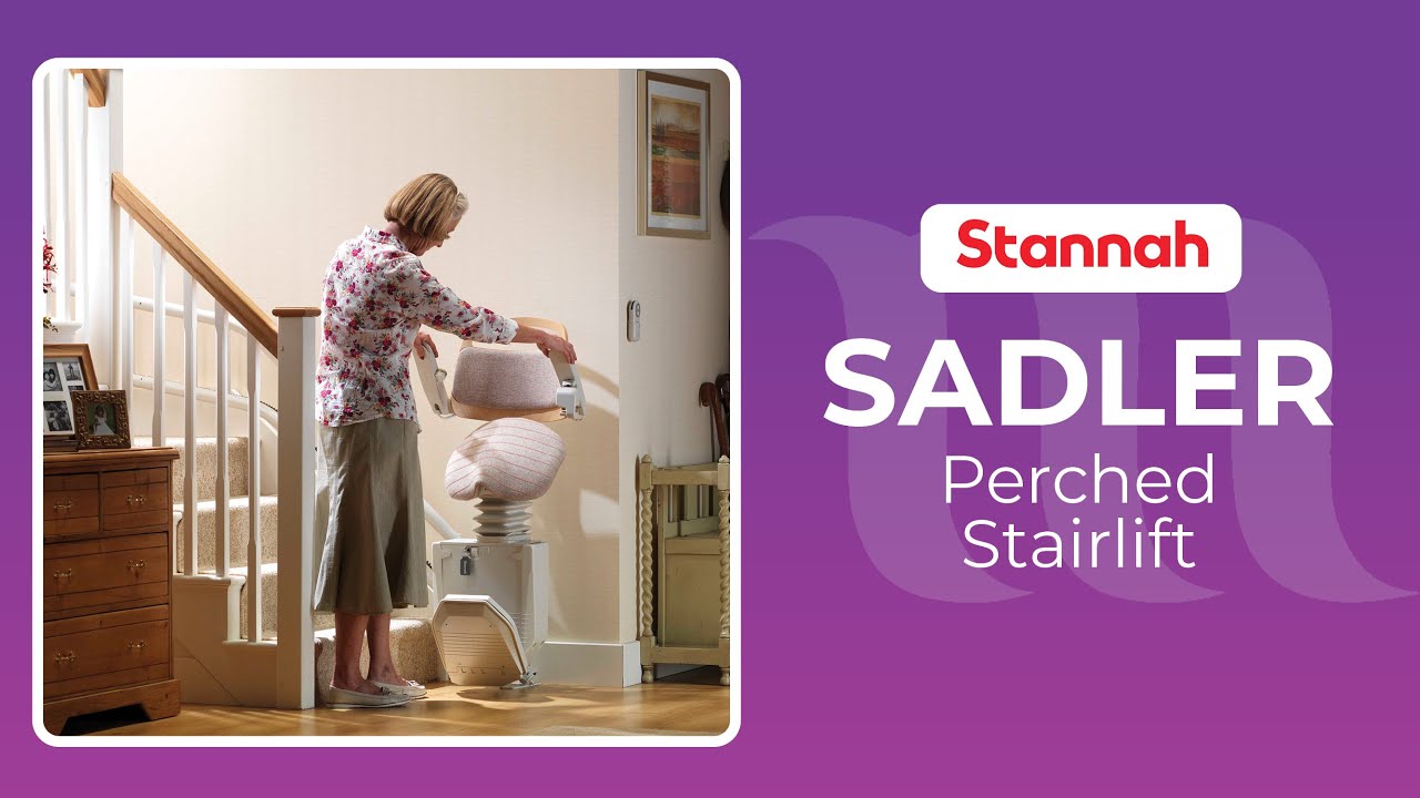 Stannah Stairlifts - Stannah Sadler perch stairlift