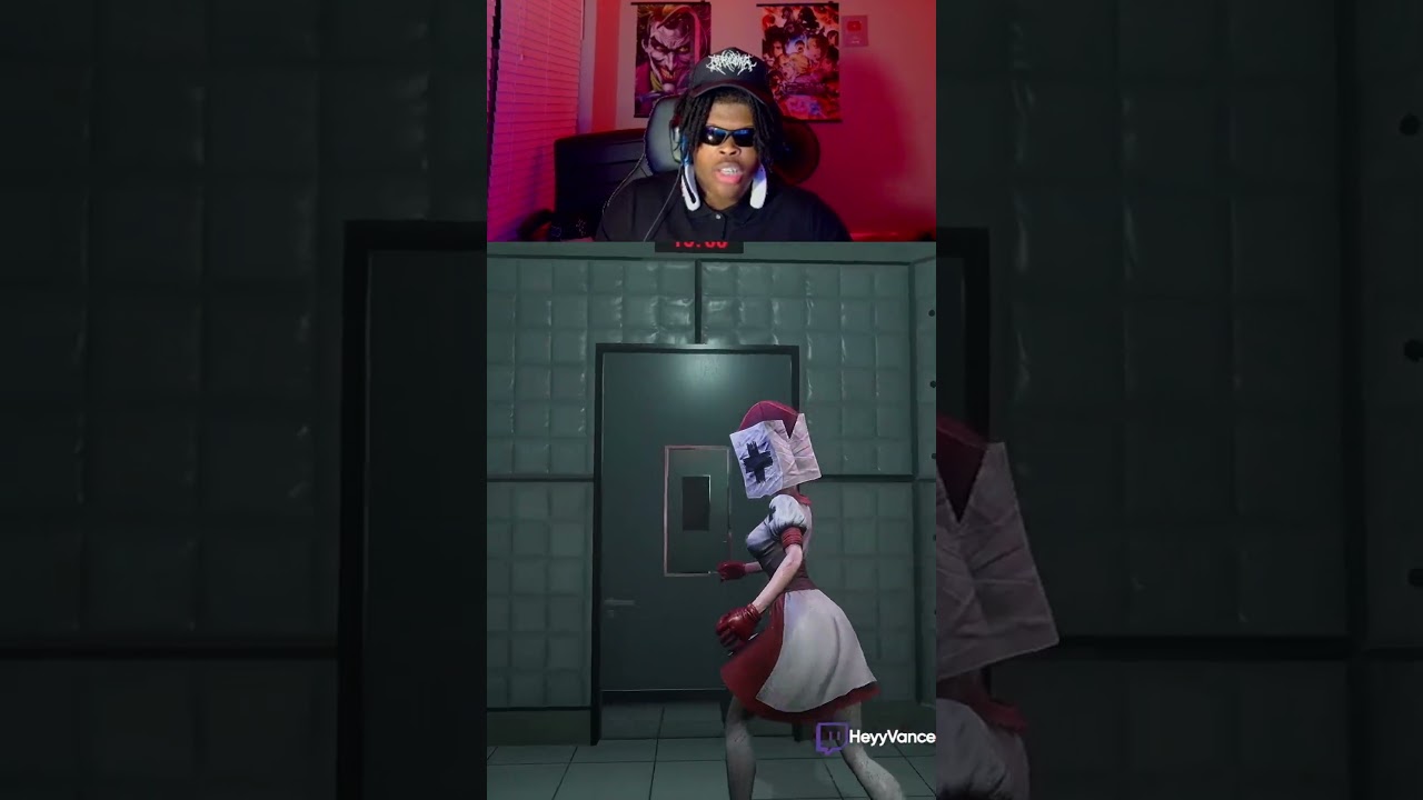 never trust this nurse 😂 (Twitch/YT: HeyyVance) #darkdeception #horrorgaming #jumpscares