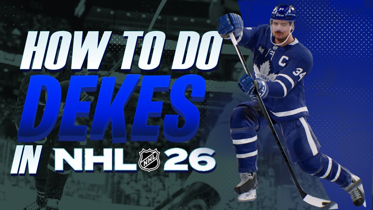 NHL 26 How To Do All Dekes (Beginner/Advanced Tutorial) (Total Control & Skill Stick)