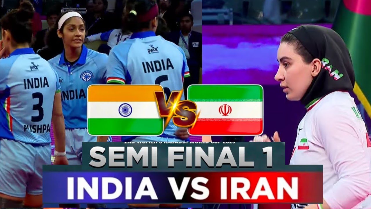 SF - India vs Iran | 2nd Women's World Cup Kabaddi - 2025 | International Kabaddi Match 2026