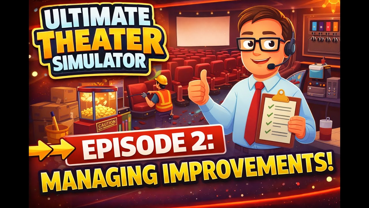 Ultimate Theater Simulator 🎥 | Episode 2 – Making Improvements