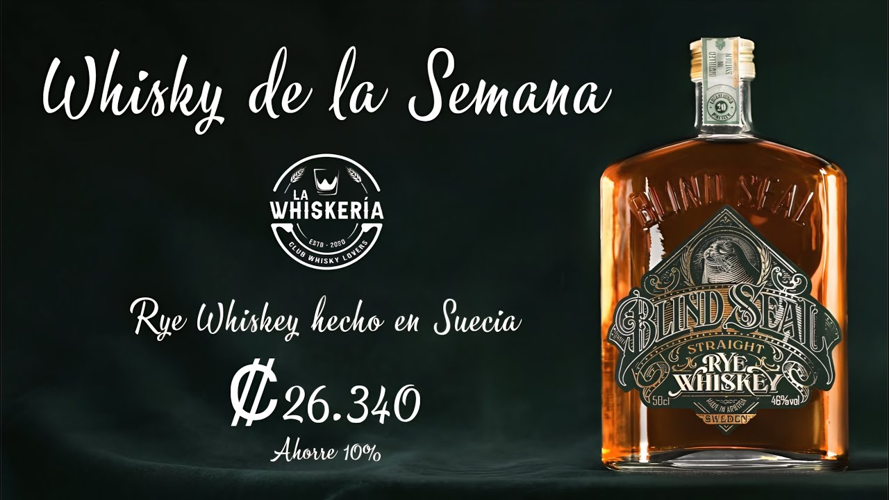 Conociendo el Blind Seal Rye Whiskey.