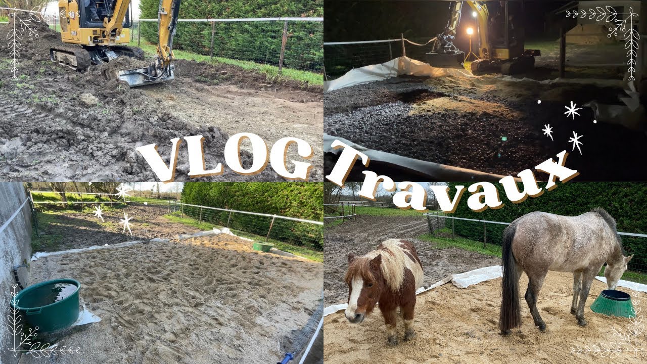[TRAVAUX]Création d’une dalle stabilisatrice ⚒️🌿