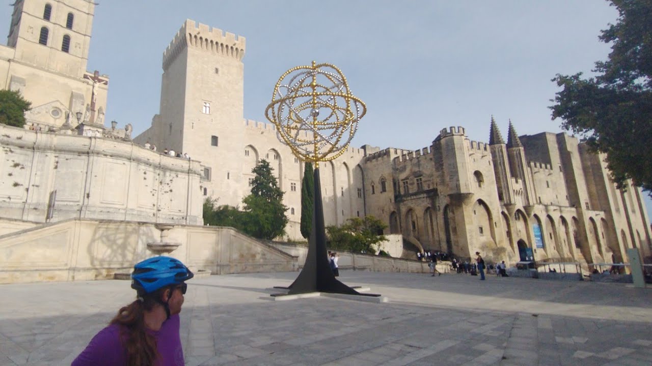 Cycling from Avignon to the Mediterranean Sea
