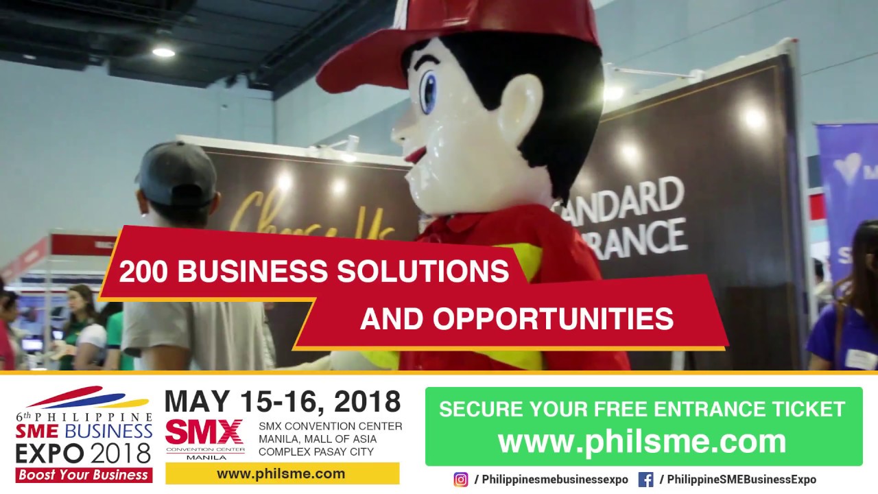 Boost Your Business - 6th Philippine SME Business Expo 2018