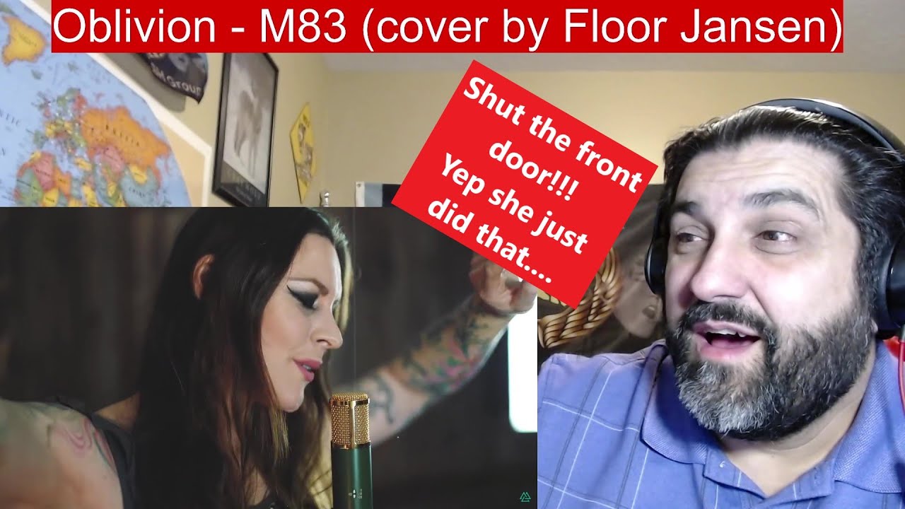 Oblivion - M83 (cover by Floor Jansen) First Reaction