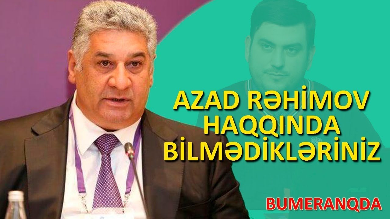 İngilis dilində sağlıq deyən, yaxud paradda yuxulayan Azad Rəhimov və milyonları-BUMERANG