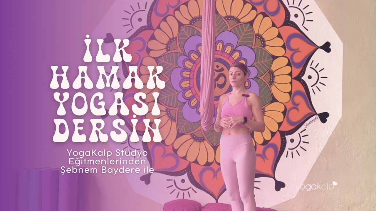 İlk Hamak Yoga Dersin🩷