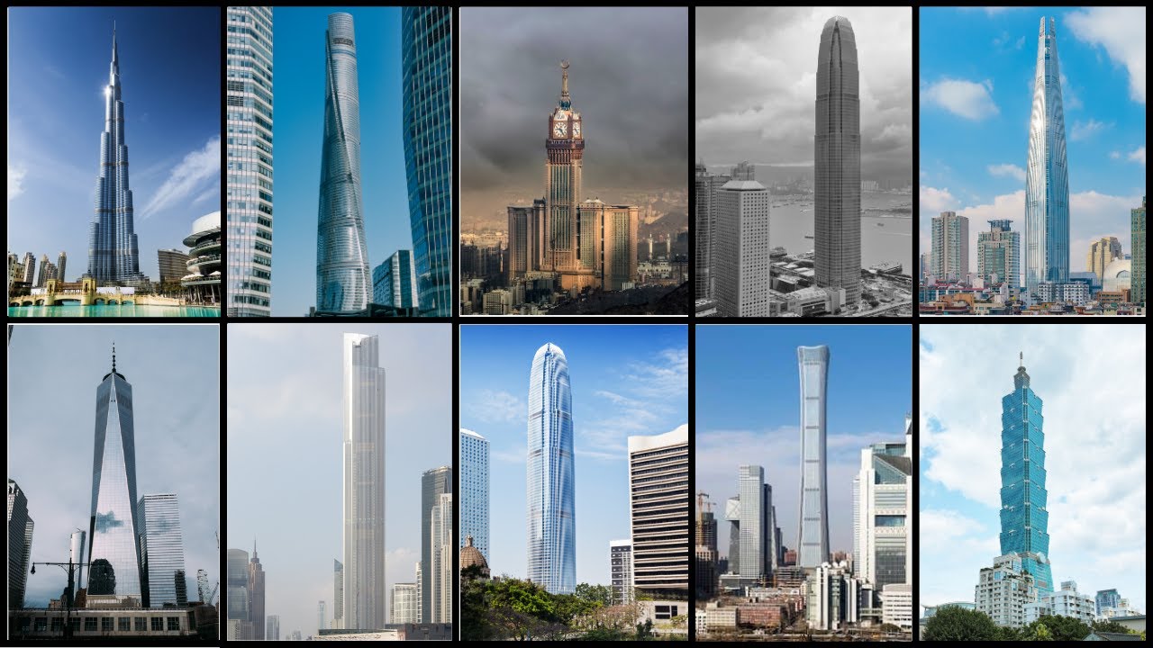 Top 10 Tallest Buildings in the World 2021 | Worlds Tallest Towers | Learning for kids