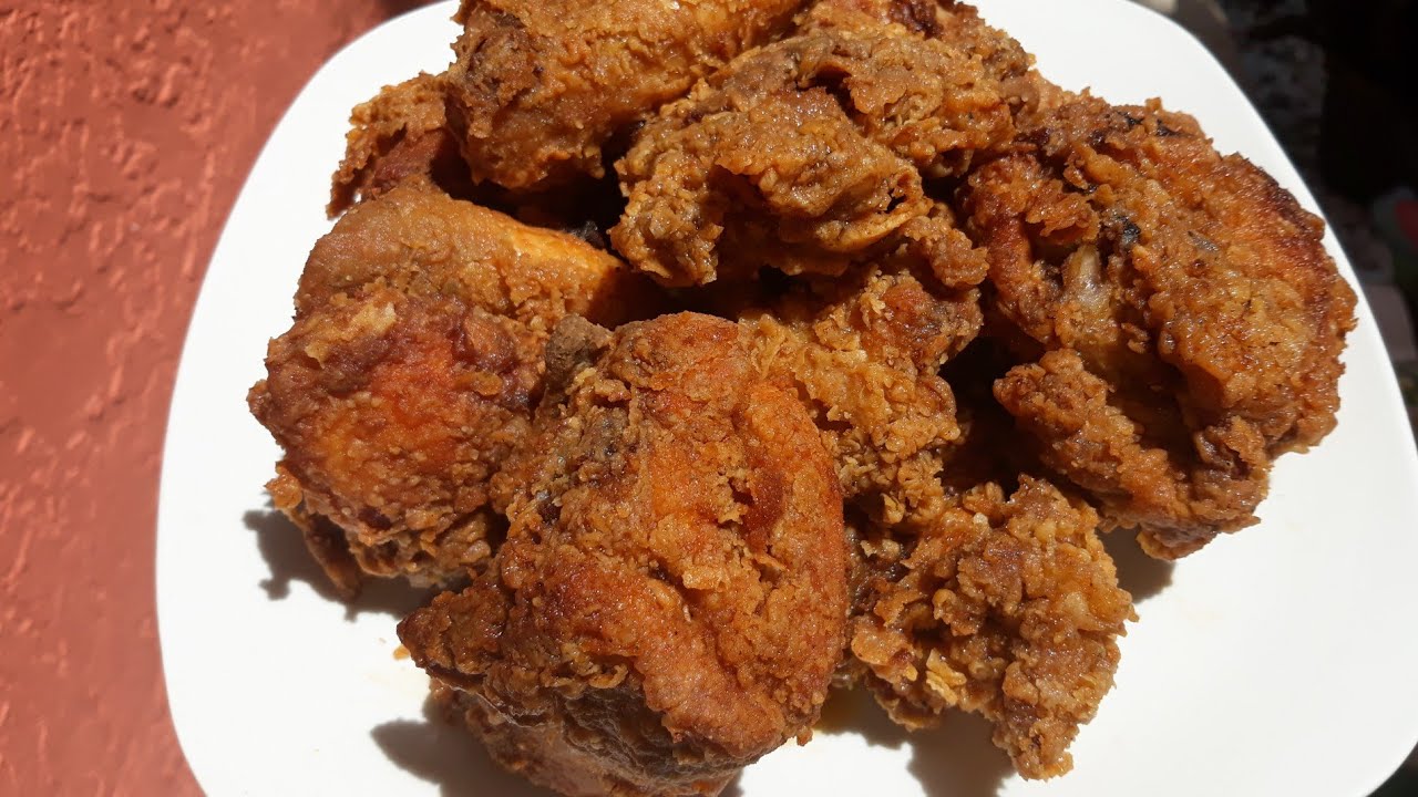 French fry chicken Jamaican style| How to make french fry chicken