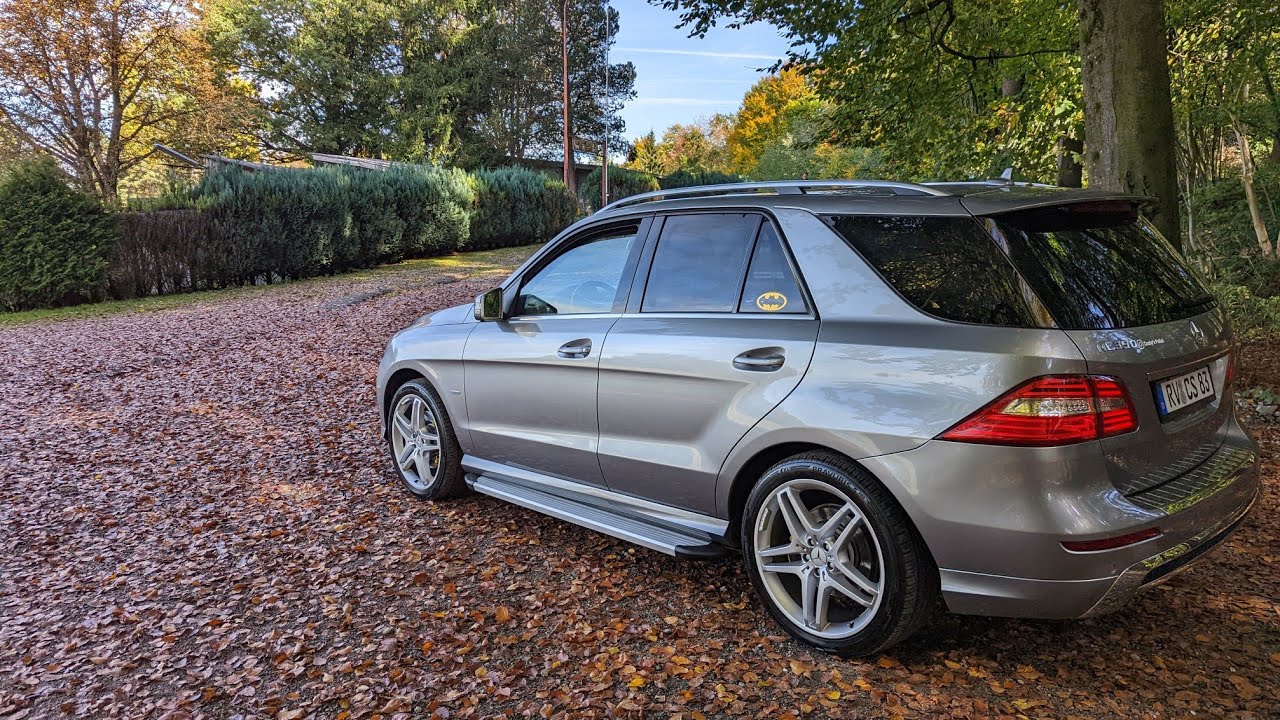 Mercedes Benz ML 350 W166 Alumínium Trittbetter Montagean