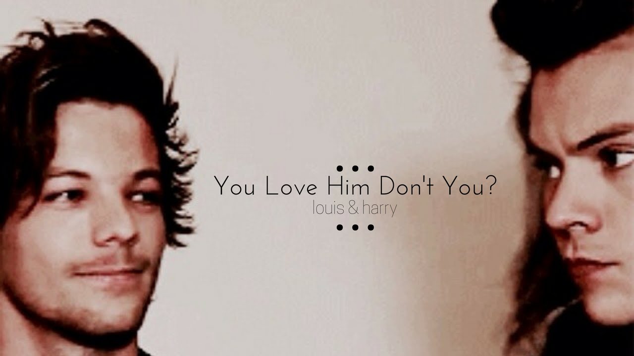 You love him don't you? | louis & harry