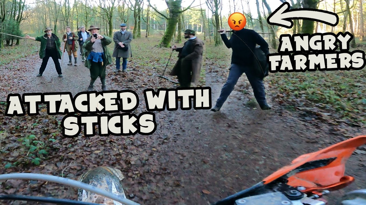 ATTACKED BY FARMERS ON MY KTM EXC 300 EP.10
