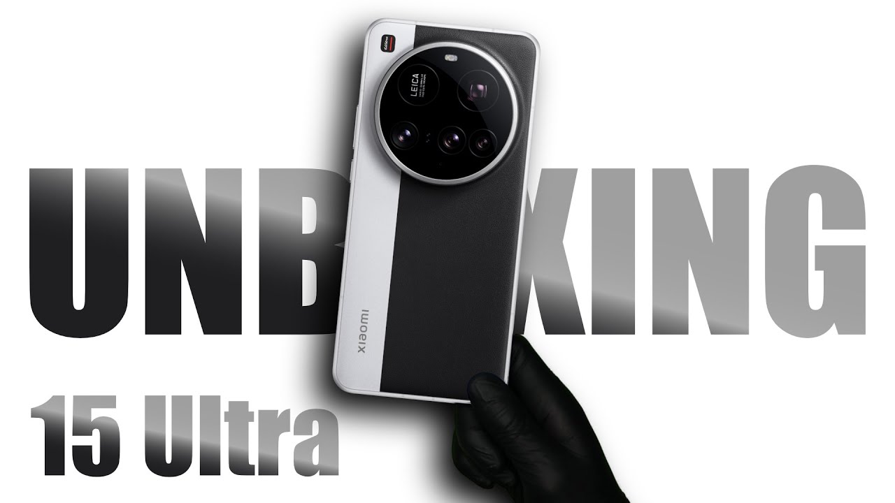 Xiaomi 15 Ultra - ASMR Unboxing