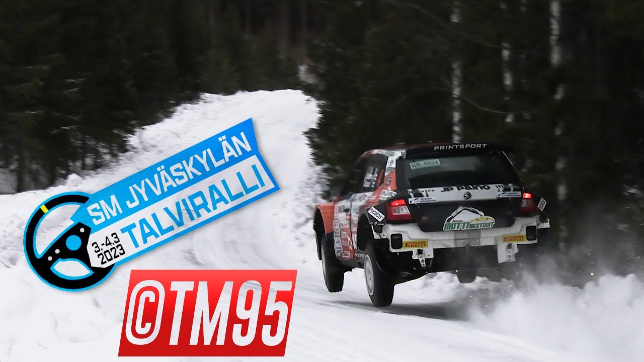 SM Jyväskylän talviralli 3.-4.3.2023 | Crashes & Action