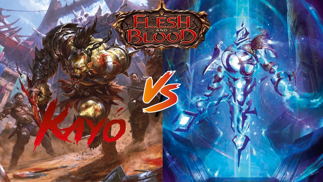 【Flesh & Blood TCG】 Kayo, Armed and Dangerous Vs. Oscillio, Constella Intelligence