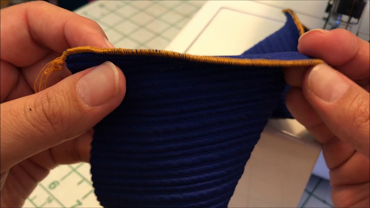 EASY way to do a Rolled Hem Using your Brother Serger! Part 1, 1634D, 1034D