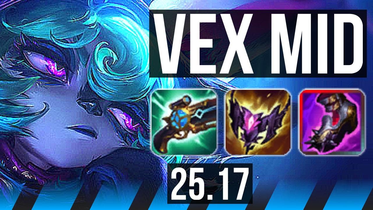 VEX vs MEL (MID) | Dominating | EUW Master | 25.17