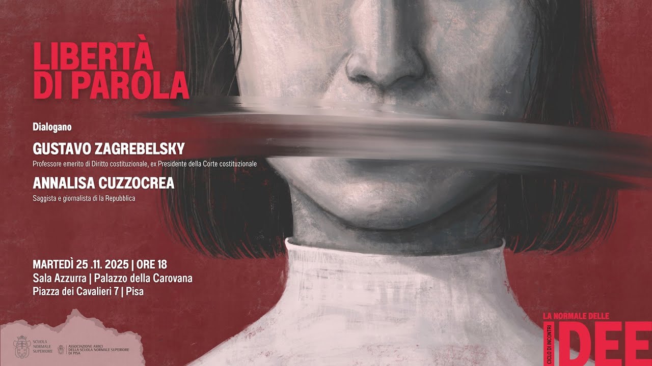Libertà di parola. Dialogano Gustavo Zagrebelsky e Annalisa Cuzzocrea - 25 novembre 2025